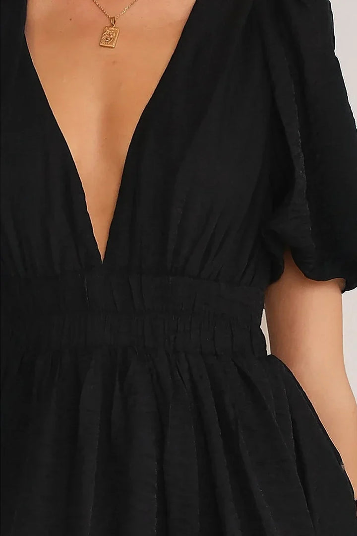 Melani Mini Dress - Black