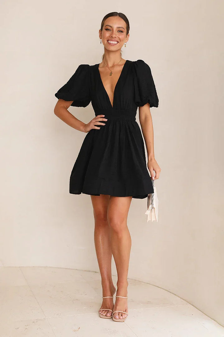 Melani Mini Dress - Black