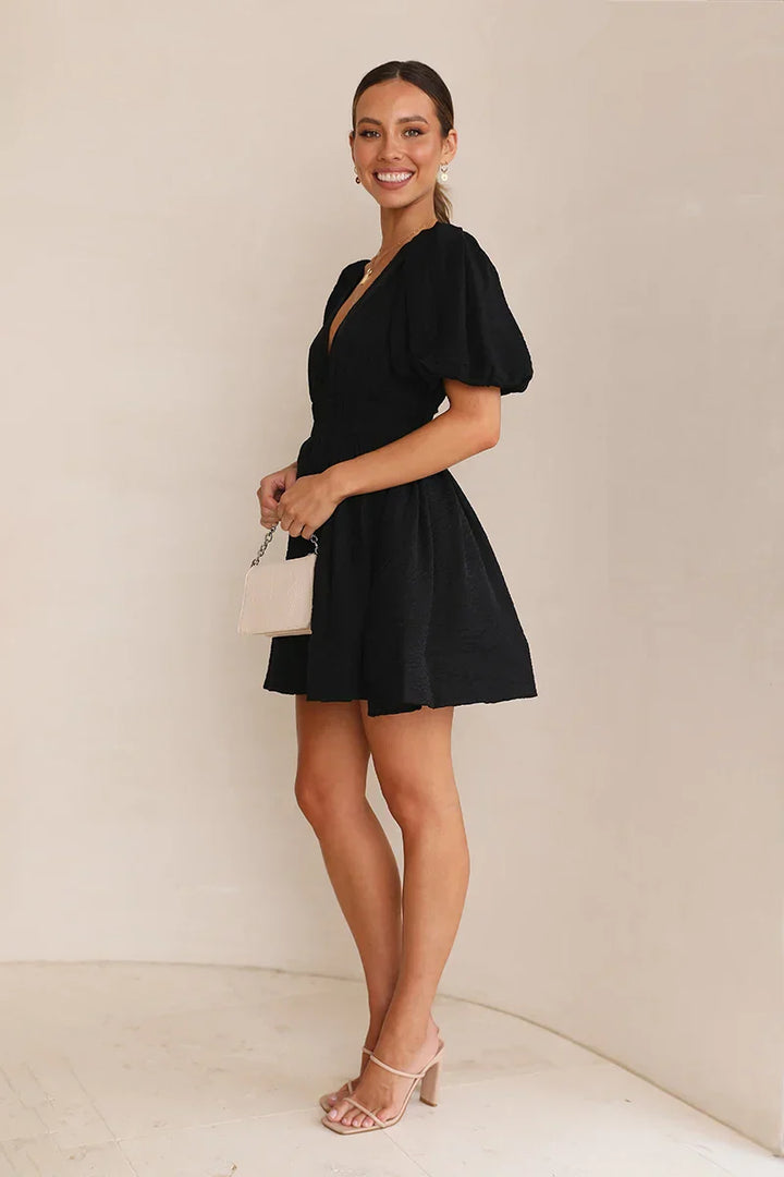 Melani Mini Dress - Black