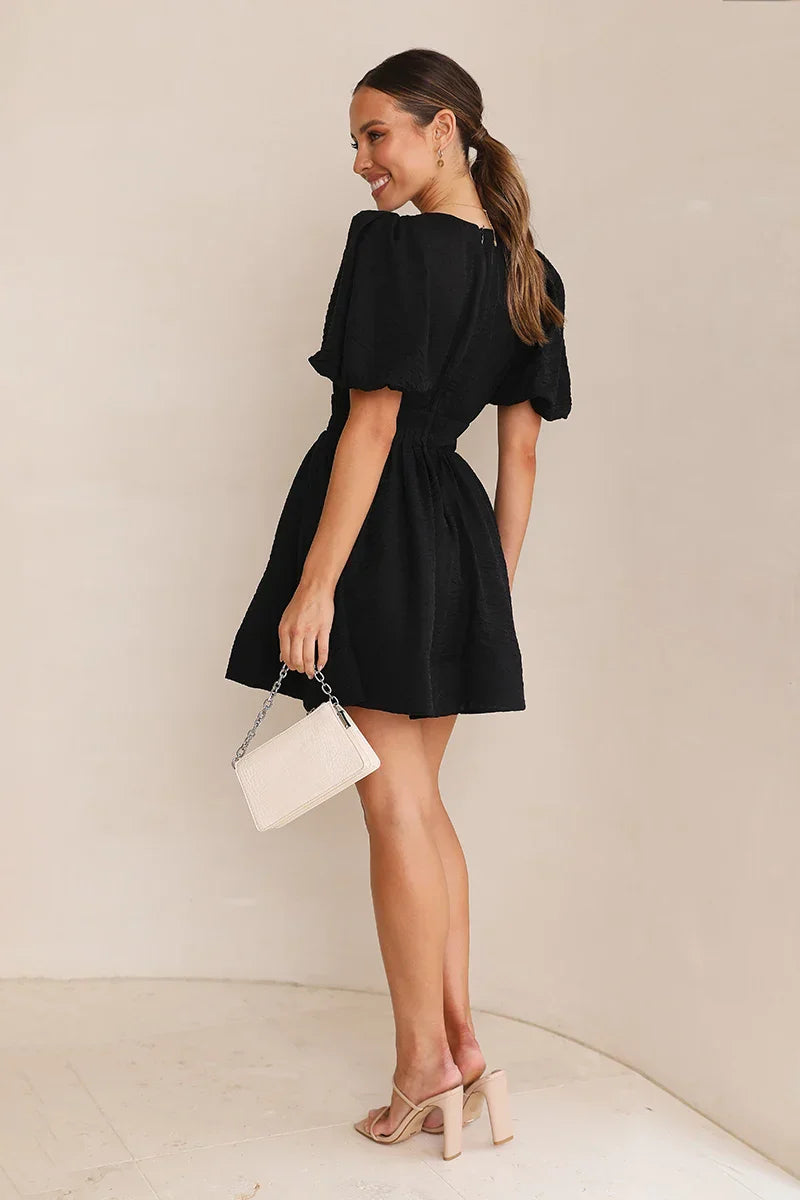 Melani Mini Dress - Black