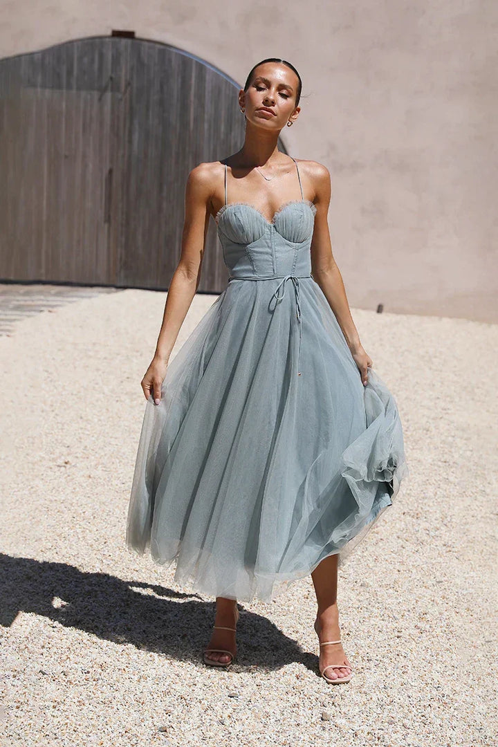Dweyn Midi Dress - Sage