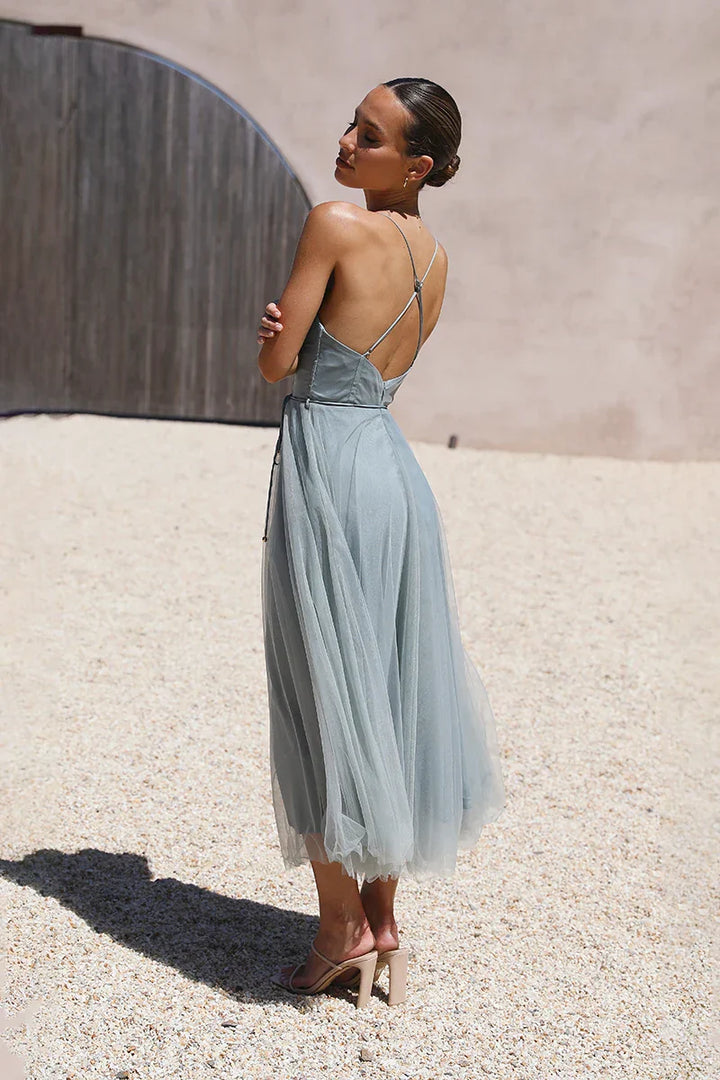 Dweyn Midi Dress - Sage