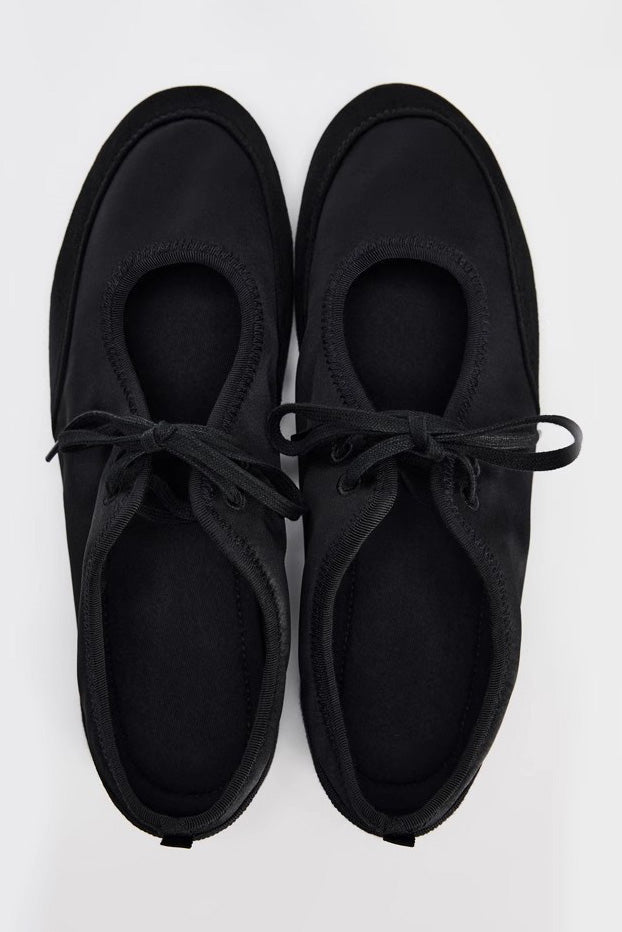 Cassy Flats With Laces