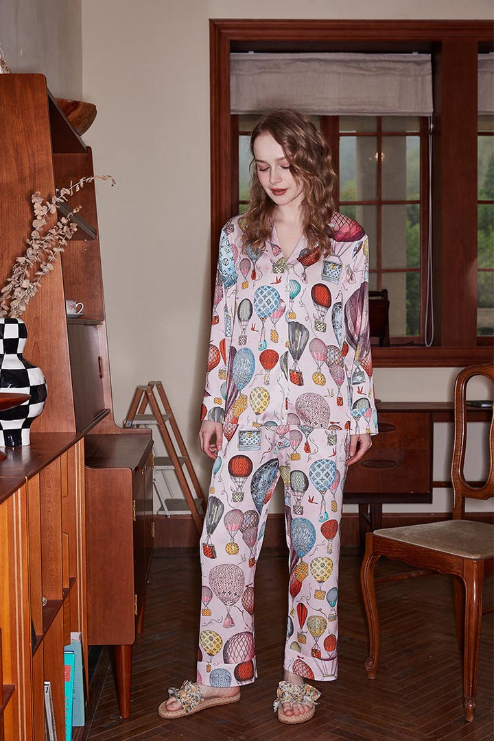 Aria Hot Air Balloon Pajama Set