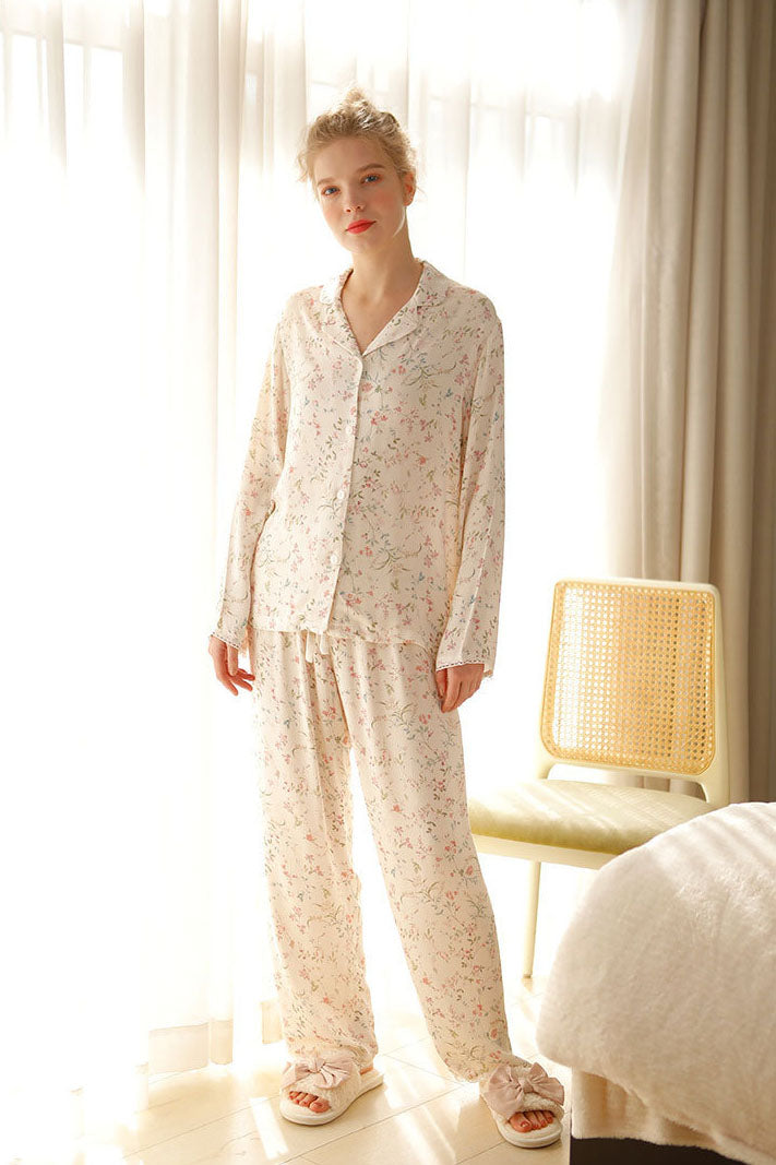 Paislee Floral Pajama Set