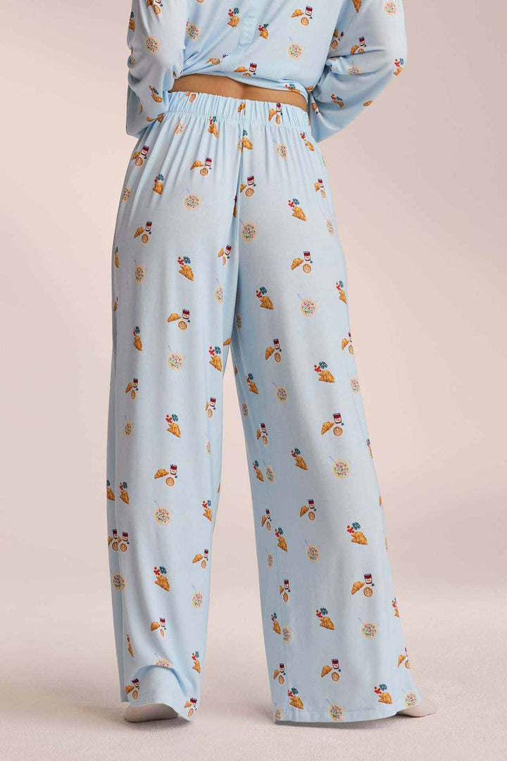 Apol Food Print Pajama Set