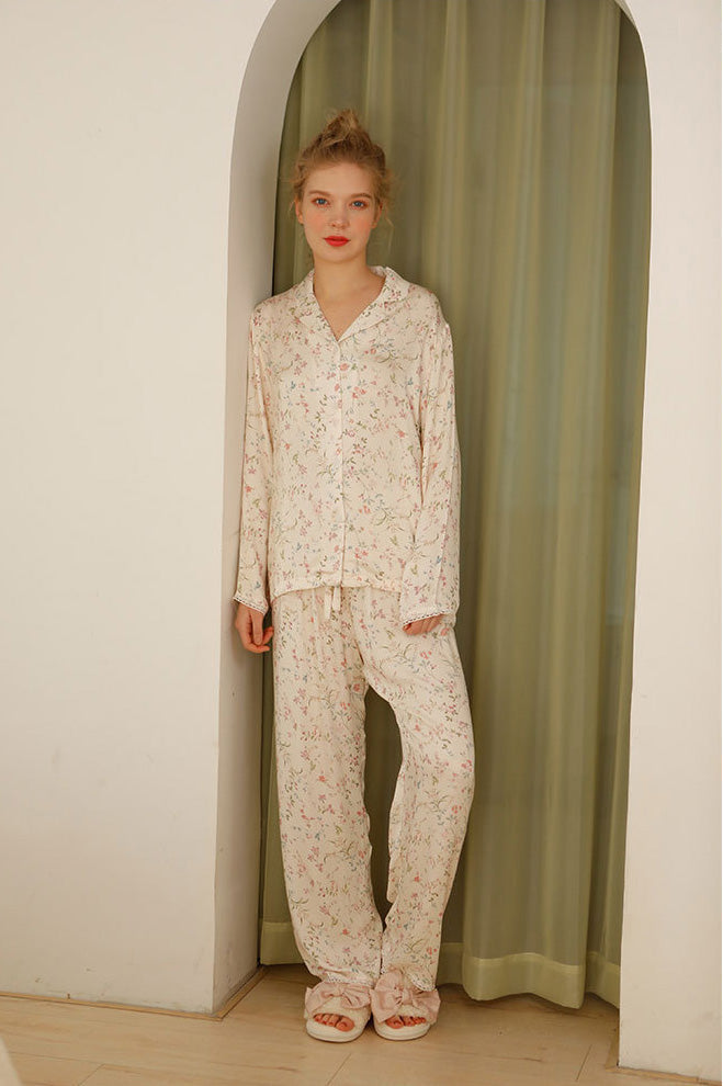 Paislee Floral Pajama Set