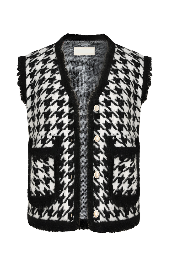 Deni Vichy Waistcoat