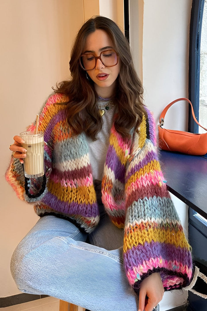 Bexley Oversized and Colourful Cardigan