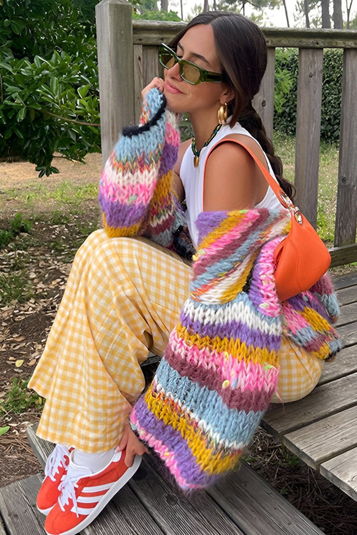 Bexley Oversized and Colourful Cardigan