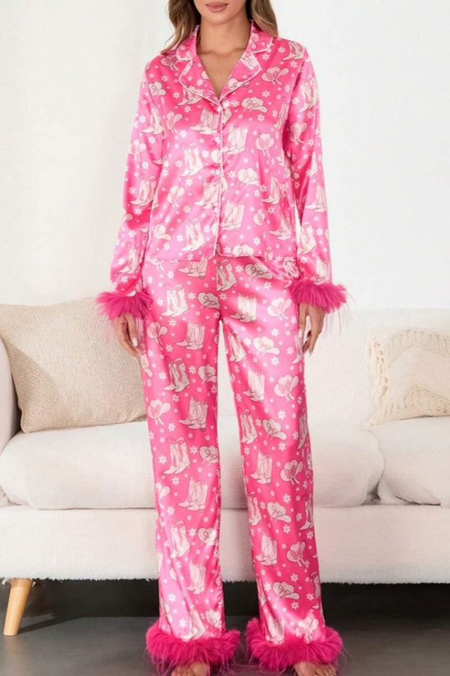 Sidonia Satin Pajama Set