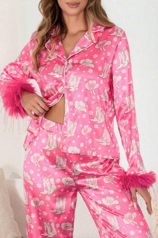 Sidonia Satin Pajama Set