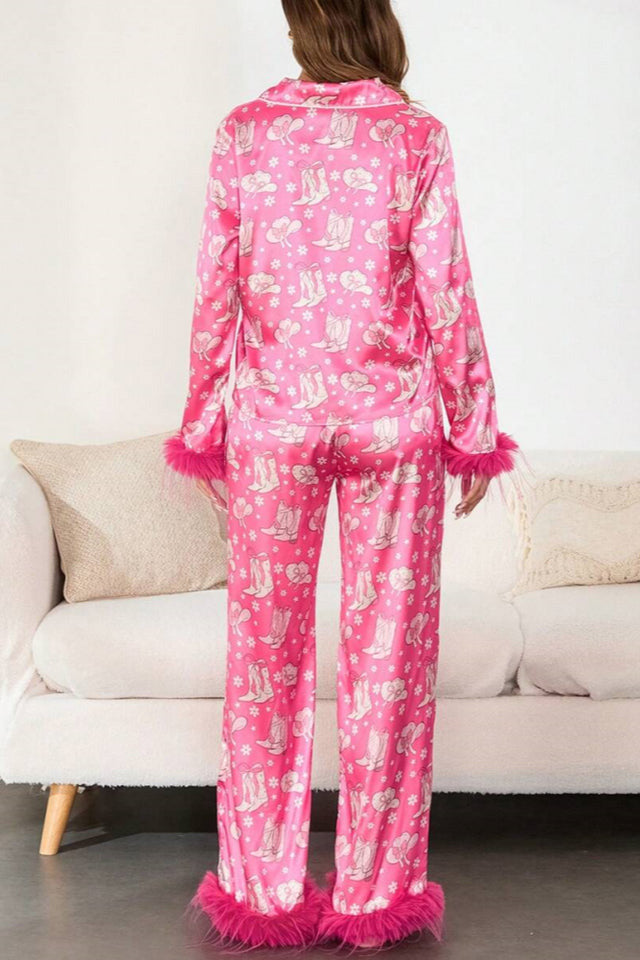 Sidonia Satin Pajama Set