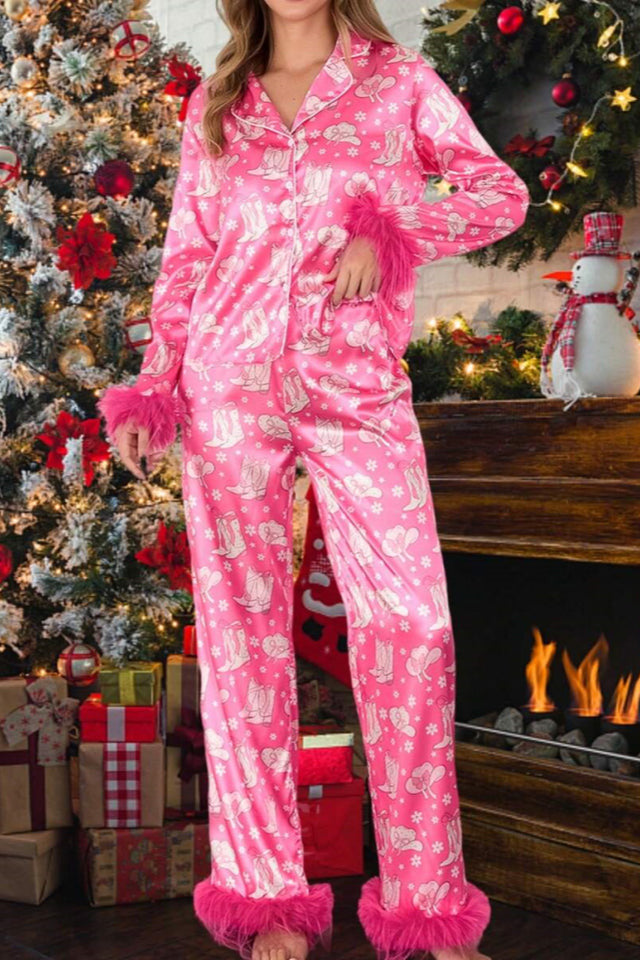 Sidonia Satin Pajama Set
