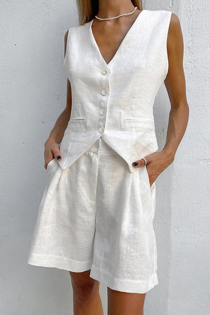 Florian Cover Up Two Piece Shorts Set