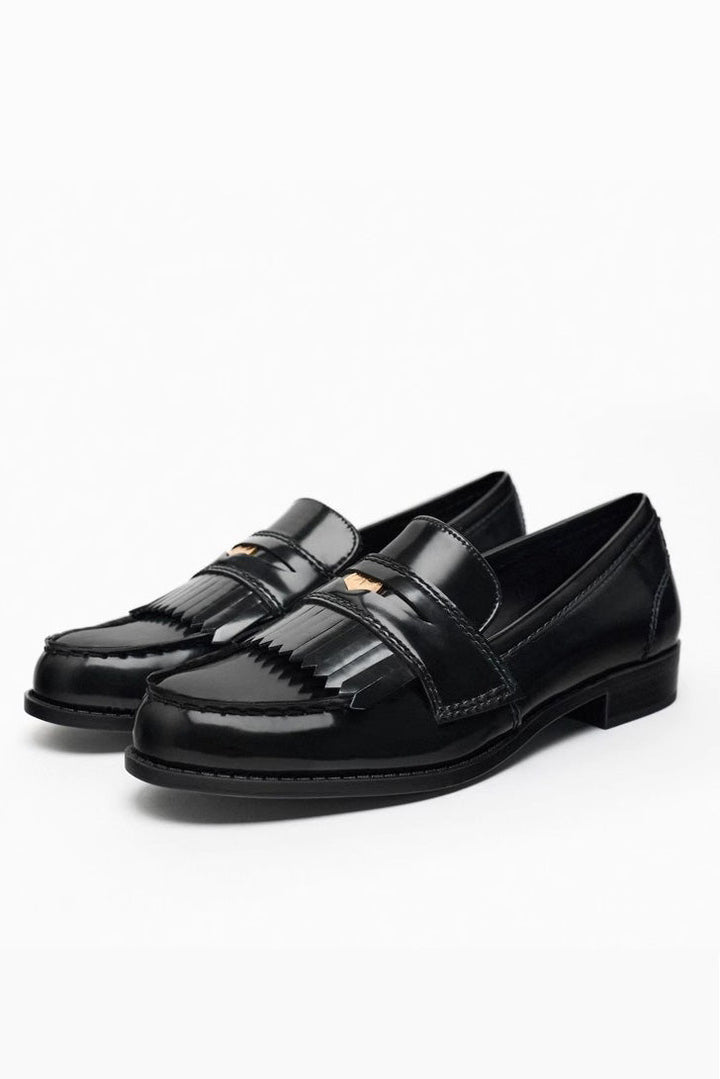 Aubrey Flat Leather Shoes