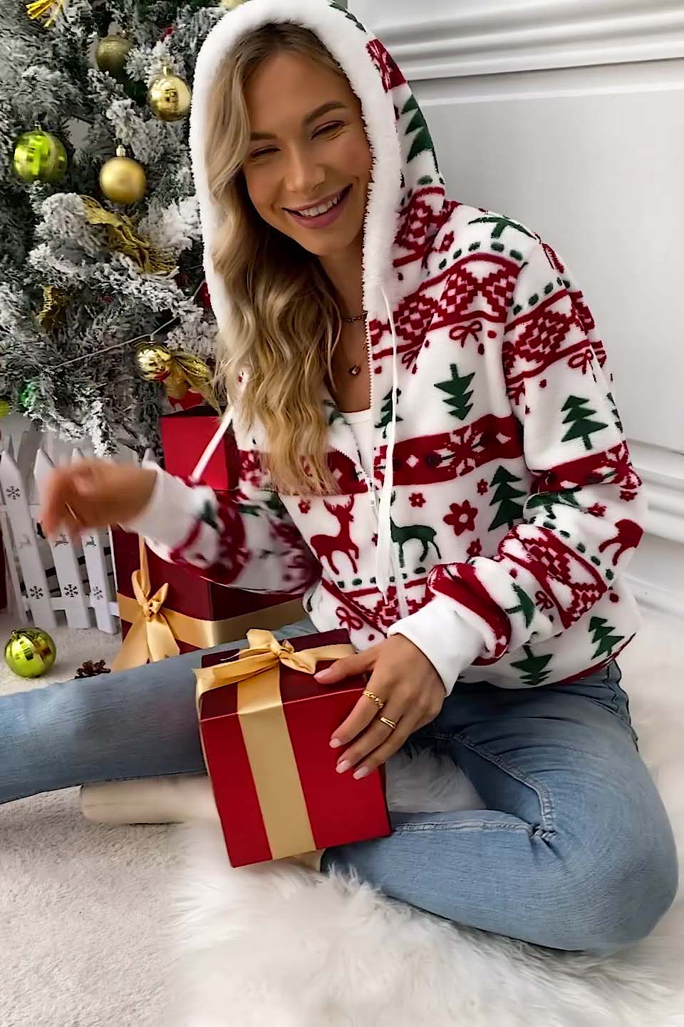 Asher Christmas Cardigan