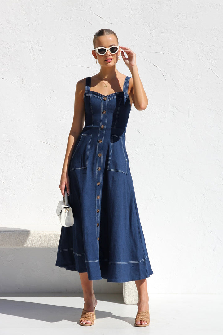 Danica Dress INDIGO DENIM