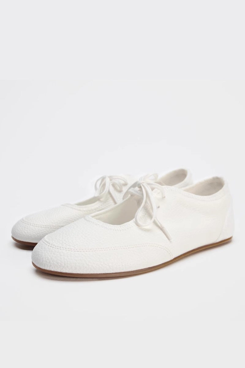 Cassy Flats With Laces