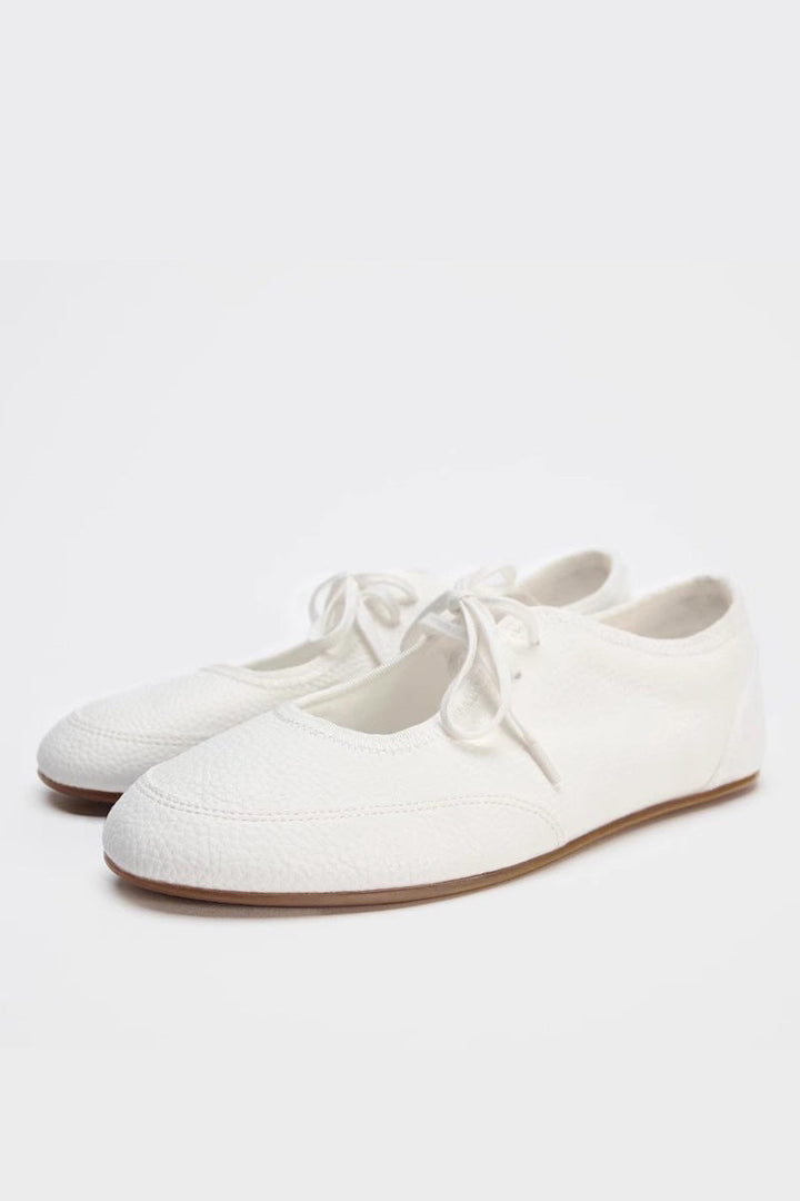 Cassy Flats With Laces