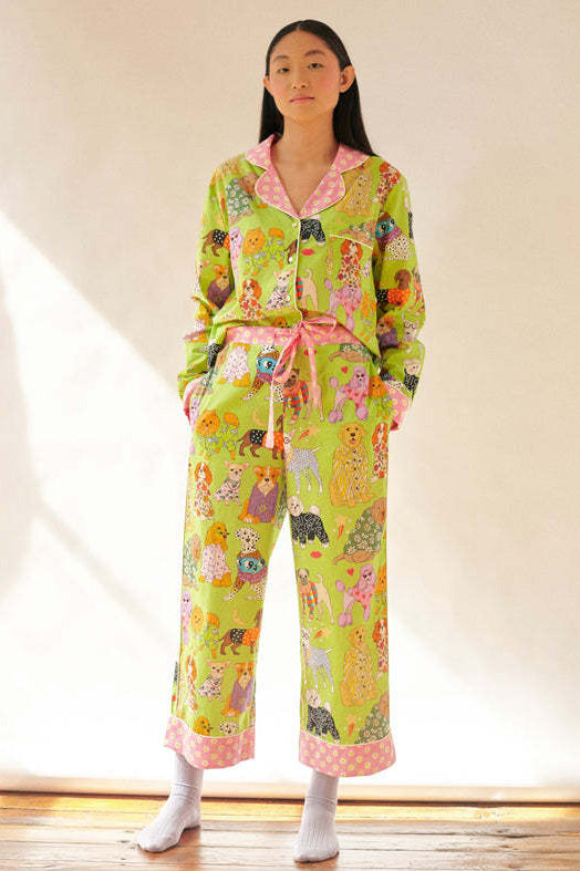 Jocel Illustration Pajama Set