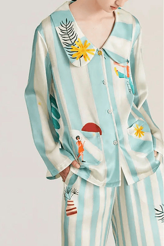 Alma Walk Long Pajama Set