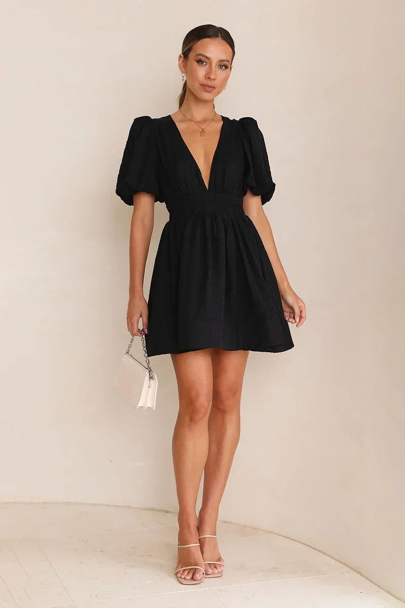 Melani Mini Dress - Black