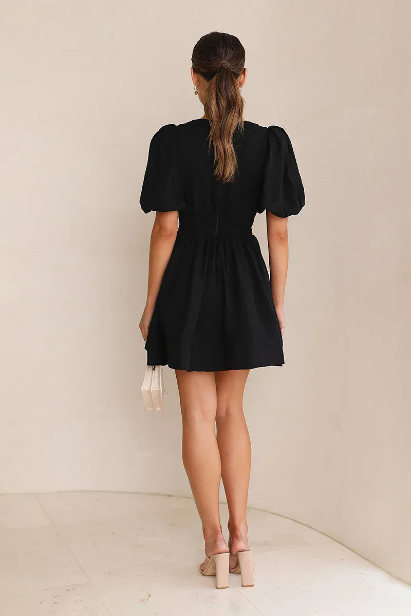 Melani Mini Dress - Black