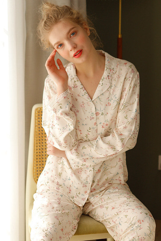 Paislee Floral Pajama Set