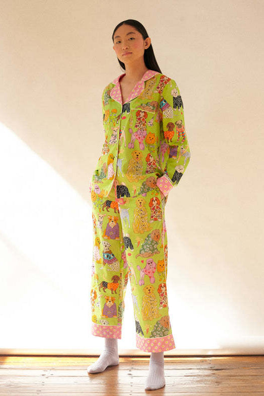 Jocel Illustration Pajama Set