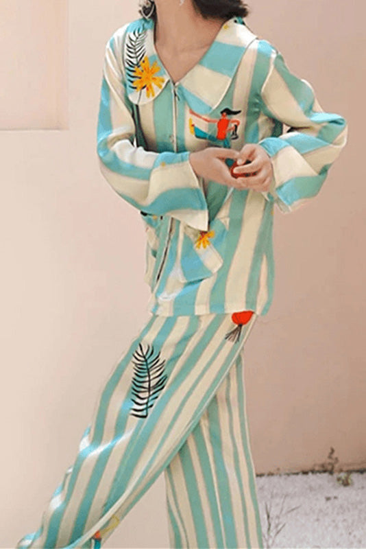 Alma Walk Long Pajama Set