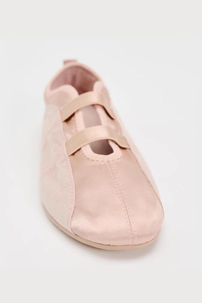 Brasilia Satin Ballet Flats