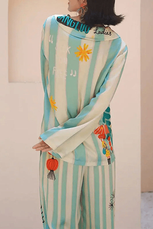 Alma Walk Long Pajama Set
