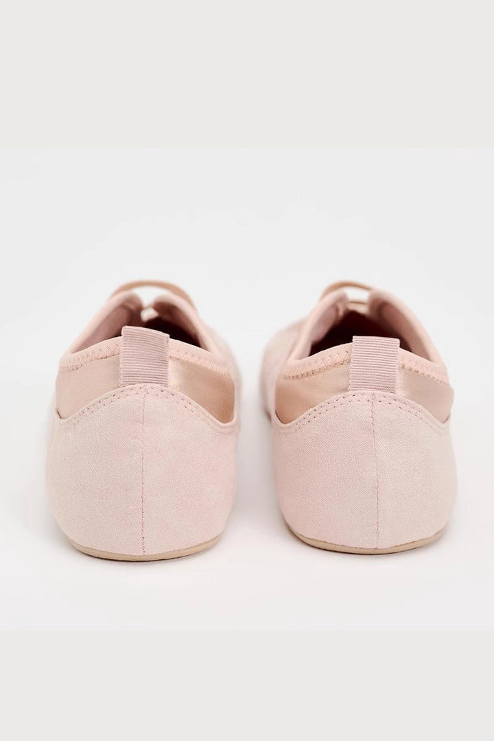 Brasilia Satin Ballet Flats