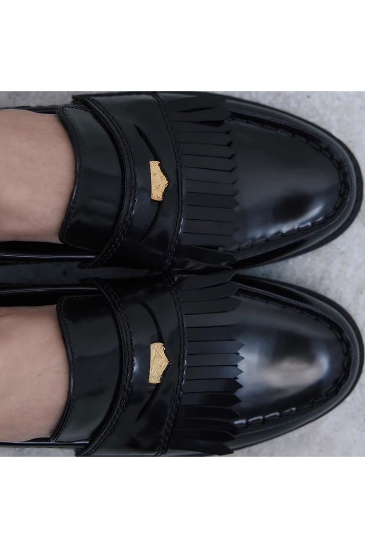Aubrey Flat Leather Shoes
