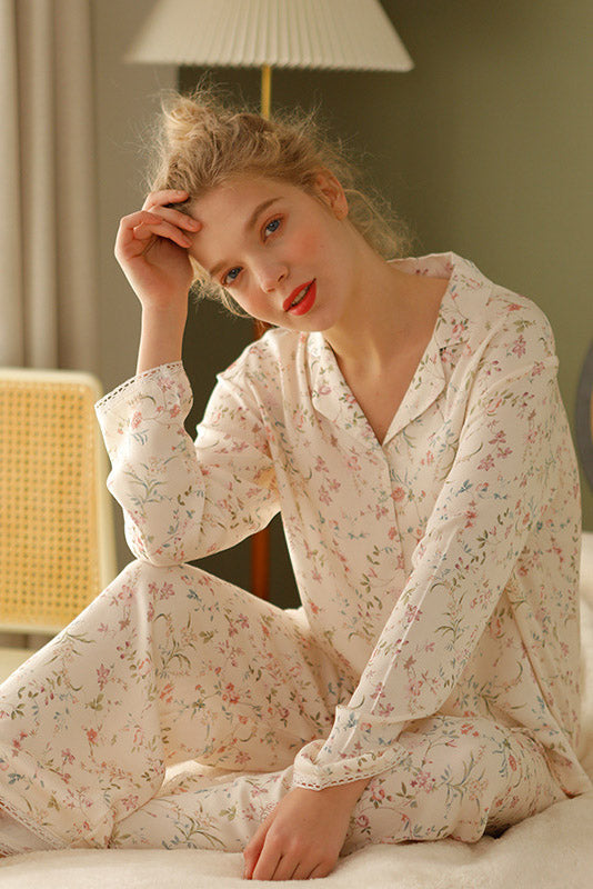 Paislee Floral Pajama Set