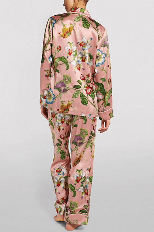 Nebula Secret Garden Print Pajama Set