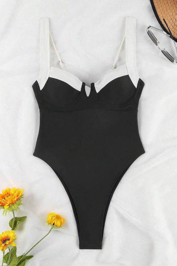 Cindy U-Neck One-Piece Swimsuit