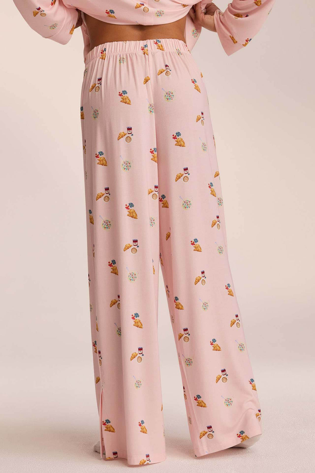 Apol Food Print Pajama Set
