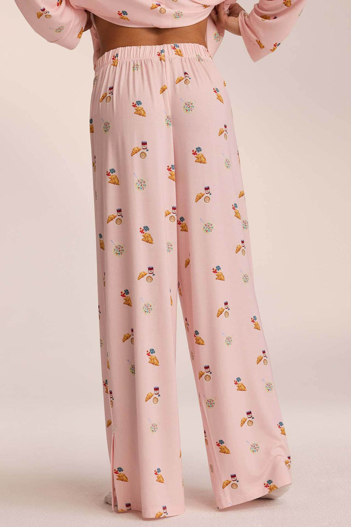 Apol Food Print Pajama Set