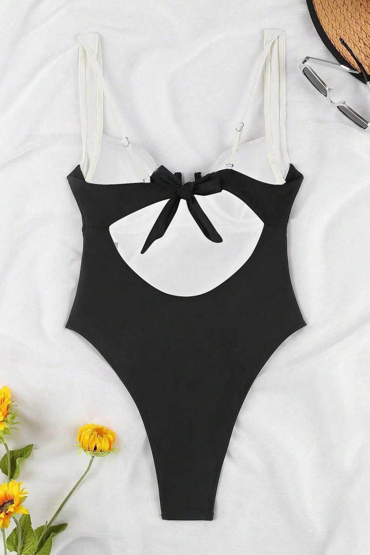 Cindy U-Neck One-Piece Swimsuit