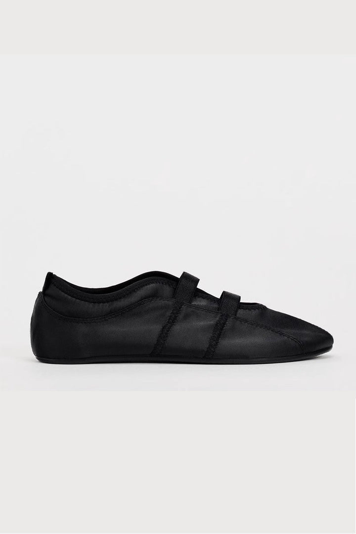 Brasilia Satin Ballet Flats
