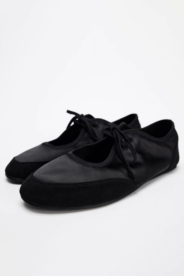Cassy Flats With Laces