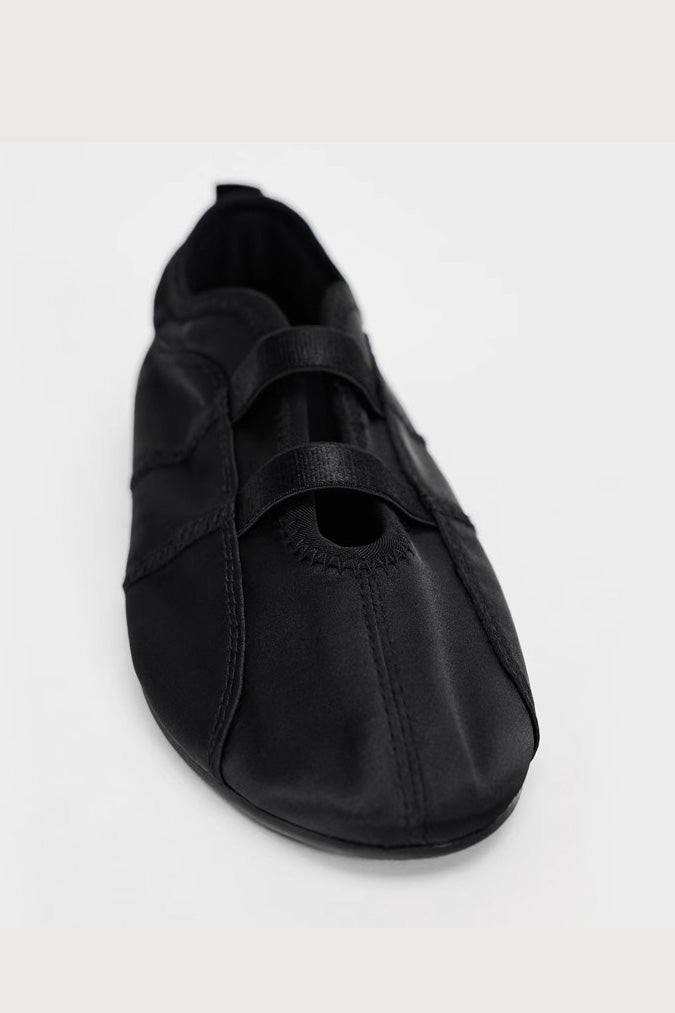 Brasilia Satin Ballet Flats