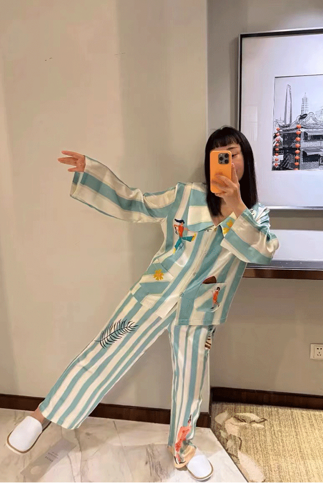 Alma Walk Long Pajama Set