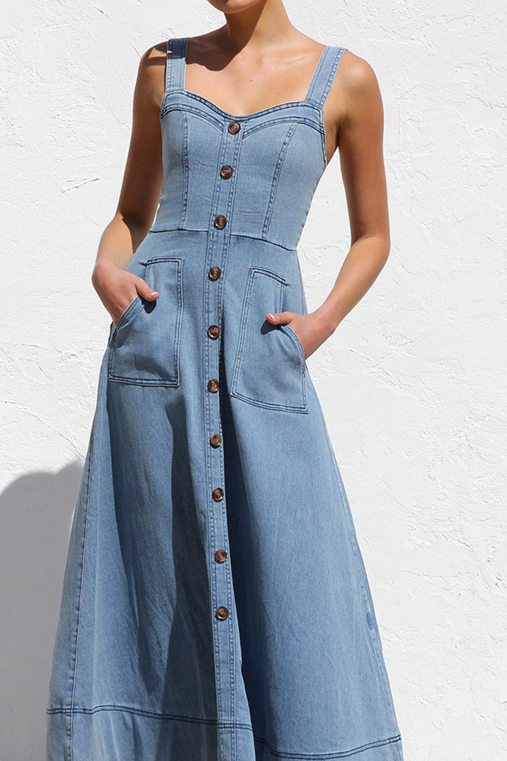 Chen Dress BLUE DENIM