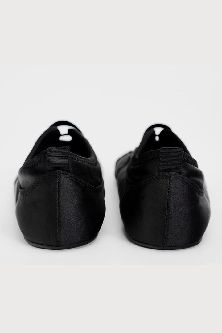 Brasilia Satin Ballet Flats