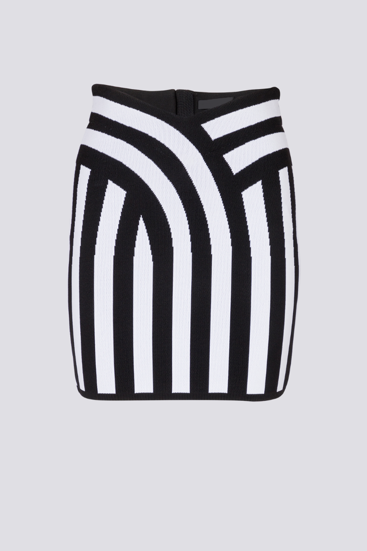 Ares -halterneck-striped-knit-skirt-set