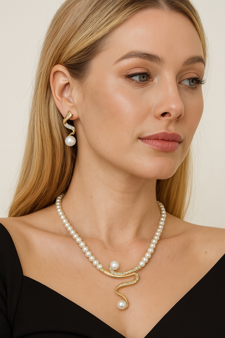 Natural Pearl Set