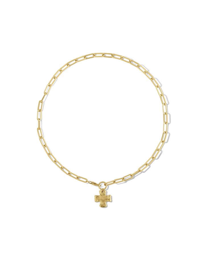 Chunky Cross Chain Necklace